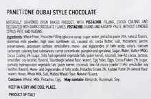 Chiostro di Saronno Dubai-Style Chocolate Panettone Hand Wrapped 28.2 Oz. (800 G.)