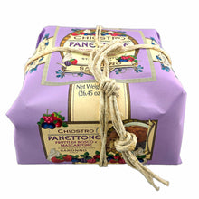 Chiostro di Saronno Mascarpone Fresh Cream & Wood Berries Panettone Hand Wrapped 26.5 Oz. (750 G.)