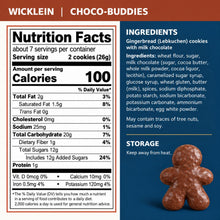 Wicklein Choco-Buddies Milk Chocolate Dipped Soft Gingerbread Cookies  – 6.17 oz / 175 g (Pack of 2)