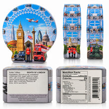 Churchill's Sights of London Collectible Tin with English Butter Toffees – 8.8 oz (250 g)