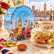 Churchill's Sights of London Collectible Tin with English Butter Toffees – 8.8 oz (250 g)