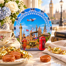 Churchill's Sights of London Collectible Tin with English Butter Toffees – 8.8 oz (250 g)