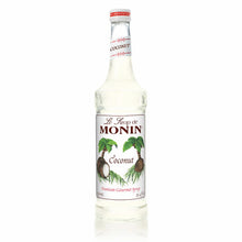 Monin Coconut Syrup for Cocktails, Coffee, and Beverages 750 Ml. / 25.4 Fl. Oz. X 12 (Factory Case)