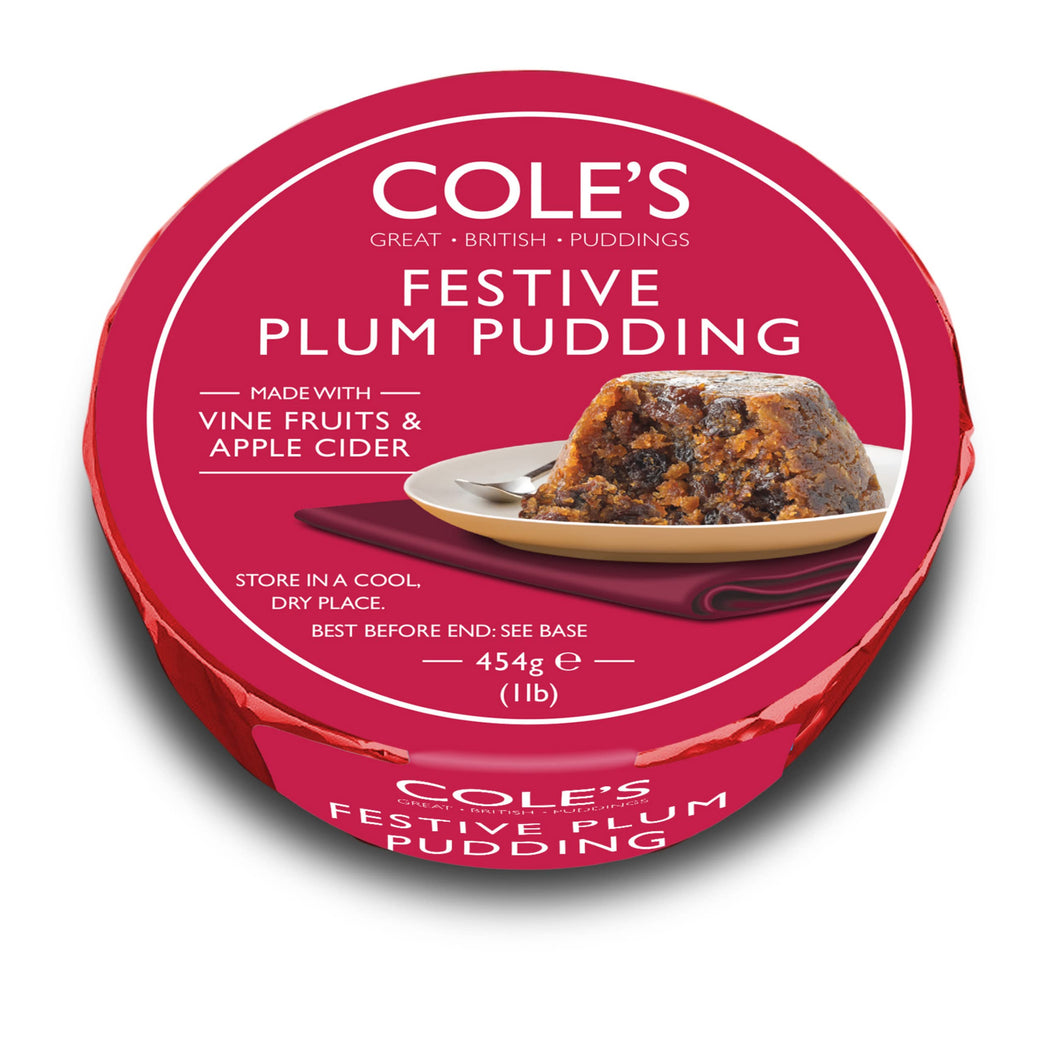 Cole's Festive Plum Pudding 16 Oz. (454 g.)
