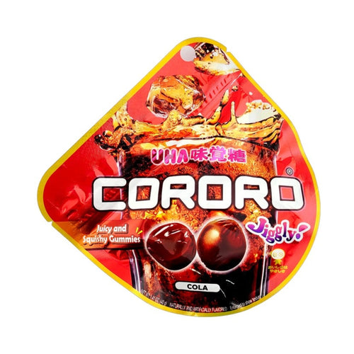 UHA Cororo Japanese Gummy Candy COLA Flavor 1.41 Oz./40 g. (Pack of 6)