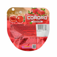 UHA Cororo Japanese Fruit Juice Gummy Candy STRAWBERRY Flavor 1.41 Oz./40 g. (Pack of 6)