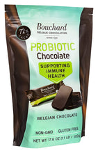 Bouchard Belgian Dark Chocolate Probiotic Napolitains 72% Cacao 17.6 Oz. (1.1 lb / 500 g.)