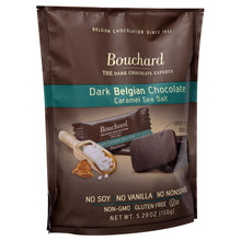 Bouchard Premium Dark Belgian Chocolate Caramel Sea Salt 5.29 Oz. (150 g.) (Pack of 2)