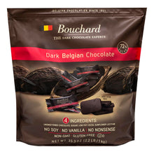 Bouchard Premium Dark Belgian Chocolate 35.3 Oz.(2.2 lbs. / 1 kg.)