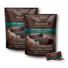 Bouchard Premium Dark Belgian Chocolate Caramel Sea Salt 5.29 Oz. (150 g.) (Pack of 2)
