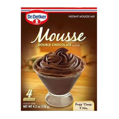 Dr. Oetker Milk Chocolate Mouse Instant Mousse Mix 3.1 Oz. (Pack of 3)