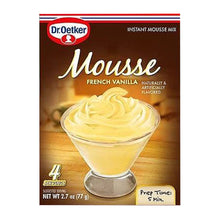 Dr. Oetker French Vanilla Mouse Instant Mousse Mix 2.7 Oz. (Pack of 3)