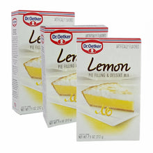 Dr. Oetker Lemon Pie Filling & Dessert Mix 7.5 Oz. (Pack of 3)