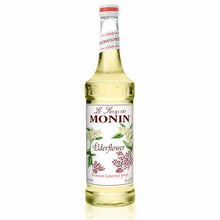 Monin Elderflower Syrup for Cocktails, Coffee, and Beverages 750 Ml. / 25.4 Fl. Oz. X 12 (Factory Case)
