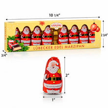Erasmi Lübecker Edel Marzipan Chocolate Santas – 3.5 oz (100 g)
