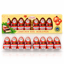 Erasmi Lübecker Edel Marzipan Chocolate Santas – 3.5 oz (100 g)