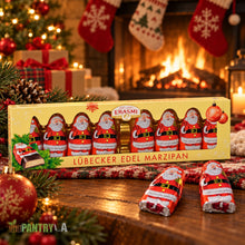 Erasmi Lübecker Edel Marzipan Chocolate Santas – 3.5 oz (100 g)