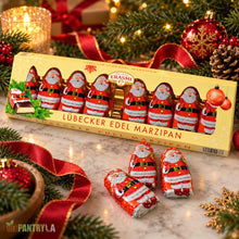 Erasmi Lübecker Edel Marzipan Chocolate Santas – 3.5 oz (100 g)