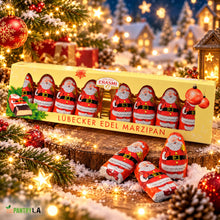 Erasmi Lübecker Edel Marzipan Chocolate Santas – 3.5 oz (100 g)