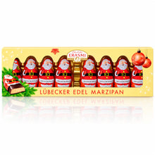 Erasmi Lübecker Edel Marzipan Chocolate Santas – 3.5 oz (100 g)