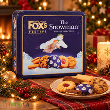 Fox's Festive The Snowman Biscuit Selection – 12.35 oz (350 g) | British Christmas Cookie Gift Tin