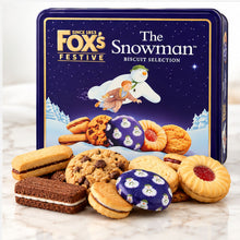 Fox's Festive The Snowman Biscuit Selection – 12.35 oz (350 g) | British Christmas Cookie Gift Tin