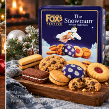 Fox's Festive The Snowman Biscuit Selection – 12.35 oz (350 g) | British Christmas Cookie Gift Tin