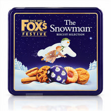 Fox's Festive The Snowman Biscuit Selection – 12.35 oz (350 g) | British Christmas Cookie Gift Tin