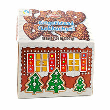 Wicklein Gingerbread Cookie Winterhaus Chocolate Lebkuchen Assorted Shapes with Sprinkles 7.05 Oz.(200 g.)