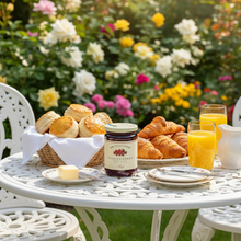 Hafi Swedish Lingonberry Preserve 14.1 Oz. (400 ml) X 2 with Gold Stainless Steel Spreader Spoon (3-Pc Set)