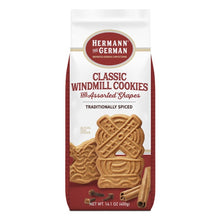Hermann the German Classic Windmill Cookies Assorted Shapes, traditionally spiced, 14.1 oz /400g. (Pack of 2)