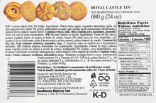 Jacobsens Danish Butter Cookies Royal Castle Embossed Gift Tin 24 Oz. (680 g.)