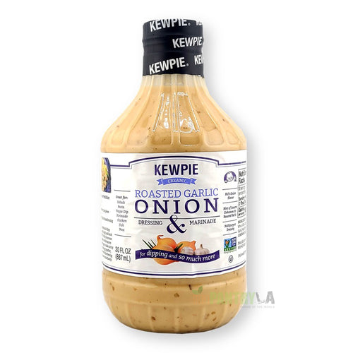 Kewpie Roasted Garlic Onion Dressing & Marinade 30 Fl. Oz. (887 ml.)