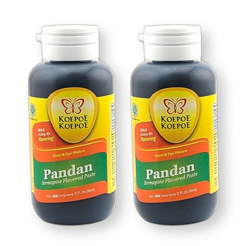 Koepoe Koepoe Pandan Flavoring Extract 2 Oz./ 60 ml. (Pack of 2)