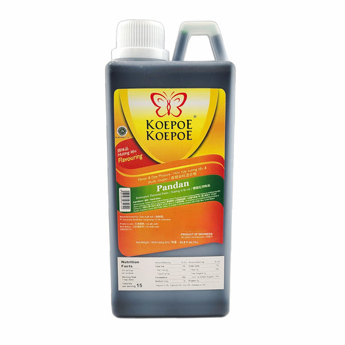 Koepoe Koepoe Pandan Flavoring Extract Restaurant Size 1 Liter (34 Fl. Oz.)
