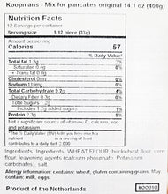 Koopmans Dutch Pancake Mix Pannenkoeken 14.11 oz. / 400 g. (Pack of 4)