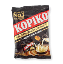 Kopiko Cappuccino Candy Real Coffee Hard Candy 4.23 Oz. / 120 G. (Pack of 6)