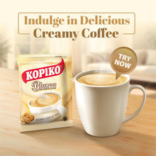 Kopiko Blanca Instant Creamy Coffee 3-in-1 Authentic Indonesian Volcanic Coffee with Brown Sugar 31.7 Oz. (30 G.X 30 Sachets) Pack of 2