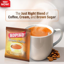 Kopiko Brown Instant Coffee 3-in-1 Authentic Indonesian Volcanic Coffee with Brown Sugar 26.4 Oz. (25 G.X 30 Sachets) Pack of 2
