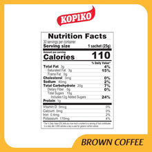 Kopiko Brown Instant Coffee 3-in-1 Authentic Indonesian Volcanic Coffee with Brown Sugar 26.4 Oz. (25 G.X 30 Sachets) Pack of 2