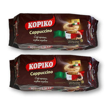 Kopiko Cappuccino Instant Coffee with Choco Granule 26.5 Oz. (25 G.X 30 Sachets) Pack of 2