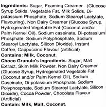 Kopiko Cappuccino Instant Coffee with Choco Granule 26.5 Oz. (25 G.X 30 Sachets) Pack of 2