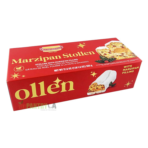 Kuchenmeister Luxury Marzipan Christmas Stollen 17.6 Oz. (1 lb 1.6 Oz) 500 g