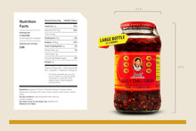 Lao Gan Ma Spicy Chili Crisp Hot Chili Sauce Family/Restaurant Size 23.63 Oz.