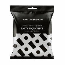 Lakritsfabriken Premium Swedish SALTY Licorice 3.53 Oz. (Pack of 2)
