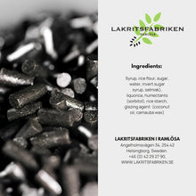 Lakritsfabriken Premium Swedish SALTY Licorice 3.53 Oz. (Pack of 2)