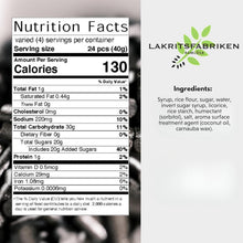 Lakritsfabriken Premium Swedish SWEET Licorice 5.29 Oz./150 g.