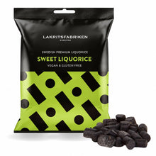 Lakritsfabriken Premium Swedish SWEET Licorice 3.53 Oz. (Pack of 2)