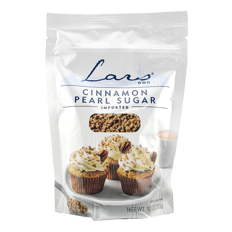Lars Own Cinnamon Pearl Sugar 10 Oz.(283 g) (Pack of 2
