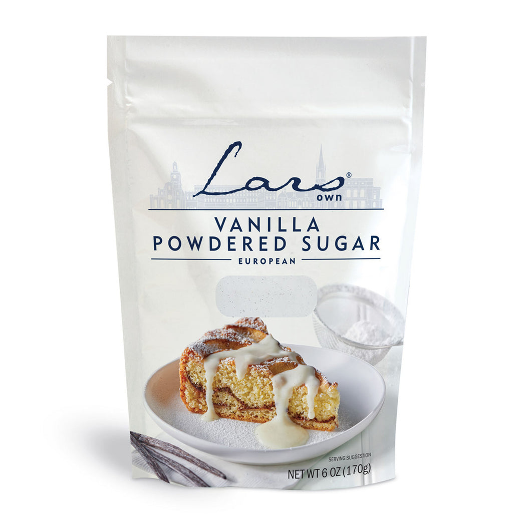 Lars Own Vanilla Powdered Sugar 6 Oz.